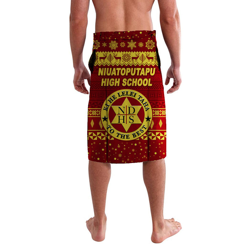 Tonga Niuatoputapu High School Christmas Lavalava Simple Style LT8 - Polynesian Pride