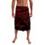 Tonga Lavalava Red Color Cross Style LT8 - Polynesian Pride