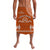 Tonga Tailulu College Lavalava Simple Style LT8 Orange - Polynesian Pride
