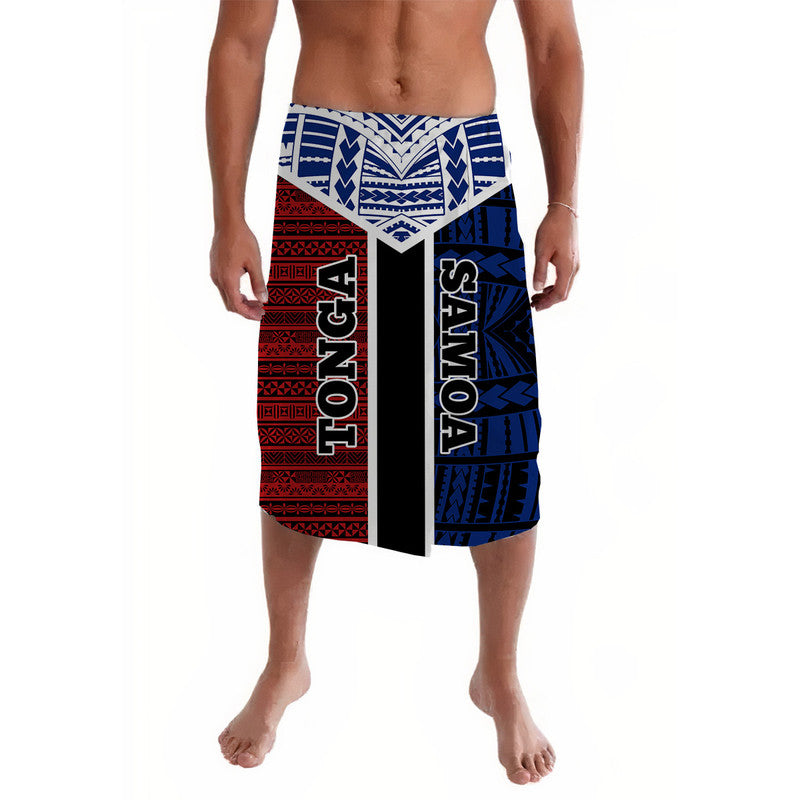 TokoUso Lavalava Tonga Mix Samoa Coat Of Arms LT8 - Polynesian Pride