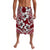 Hibiscus Lavalava Fiji Patterns Red LT6 Lavalava Red - Polynesian Pride LLC