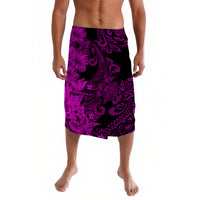 Hawaii Flowers Mix Tribal Pattern Lavalava LT6 - Polynesian Pride