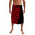 Polynesian Tribal Tattoo Red Lavalava LT6 Lavalava Black - Polynesian Pride
