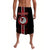 Hawaii Kahuku High Mix Kakau Lavalava LT6 Red - Polynesian Pride