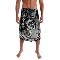Hawaii Ikaika Warrior Lavalava LT2 BLACK - Polynesian Pride LLC