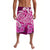 Polynesian Floral Tribal Lavalava Pink LT9 Pink - Polynesian Pride LLC