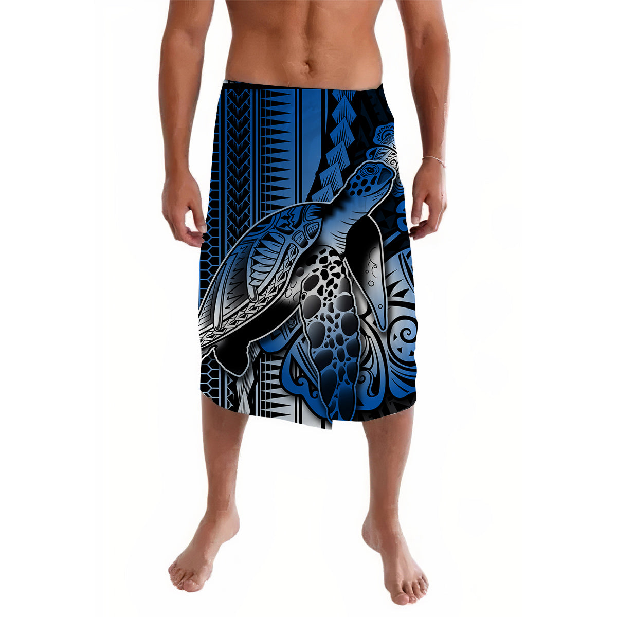 Polynesian Turtle Lavalava Style No.5 LT6 Lavalava Art - Polynesian Pride