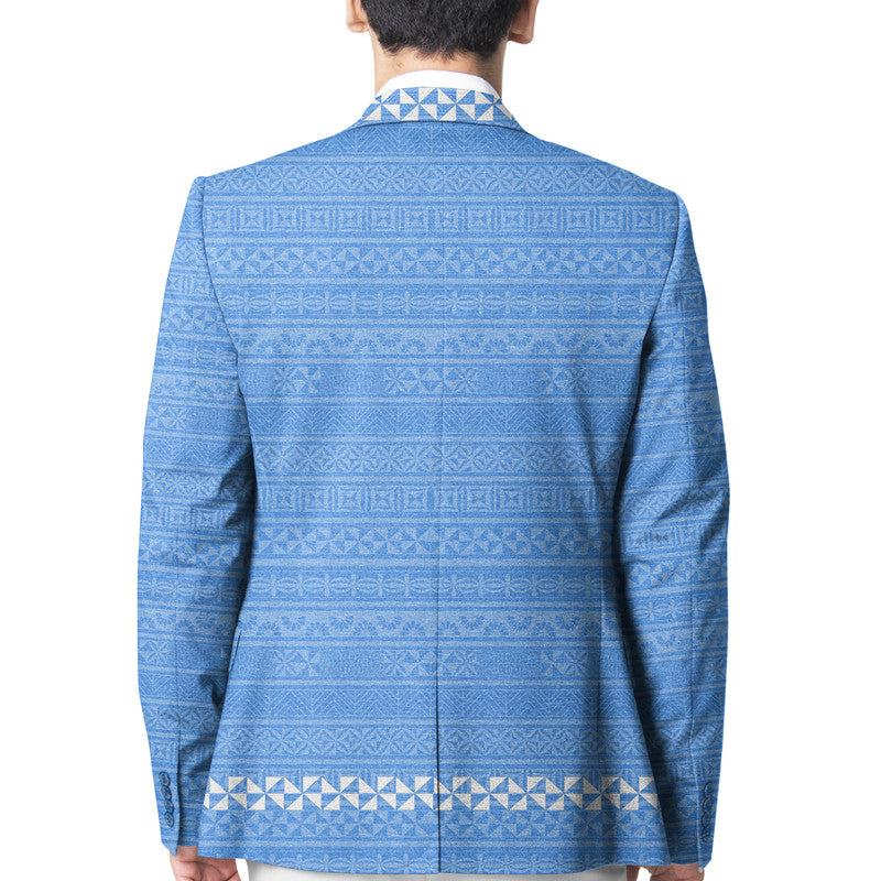 Tonga Lavengamalie College Blazer Simple Style - Blue LT8 - Polynesian Pride