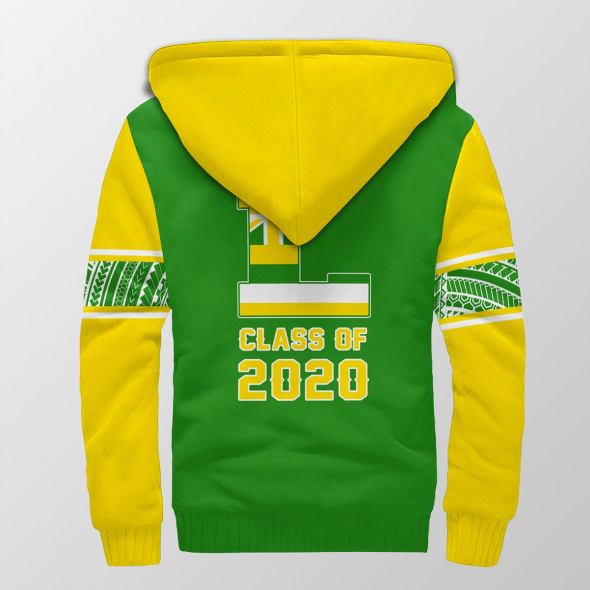 (Personalised) Hawaii - Leilehua High Custom Your Class Sherpa Hoodie AH - Polynesian Pride