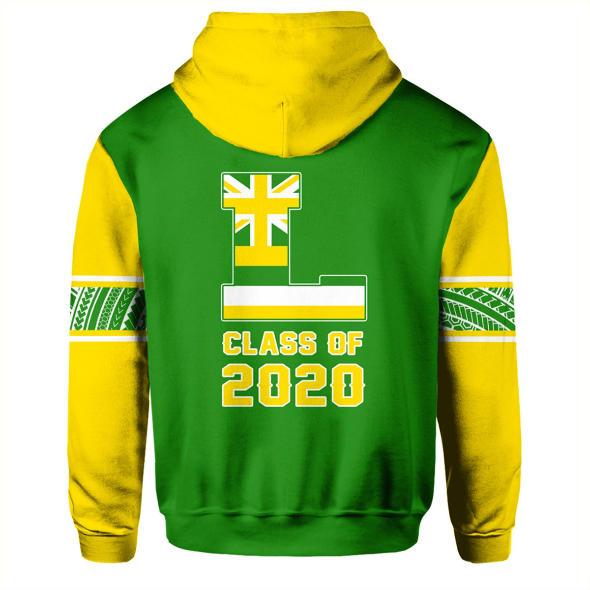 Custom Hawaii Hoodie Leilehua High Custom Your Class Pullover Hoodie - Polynesian Pride
