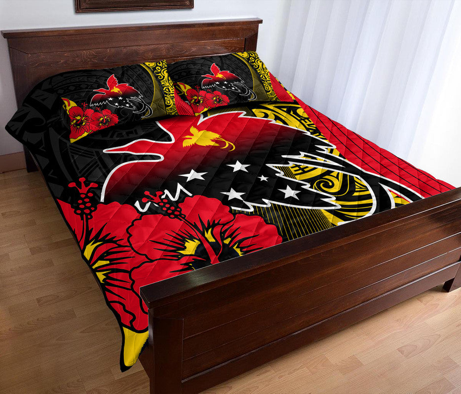 Papua New Guinea Quilt Bed Set Vibe Style LT6 - Polynesian Pride