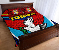 Tonga Mate Ma'a Rugby Quilt Bed Set Jersey LT6 - Polynesian Pride