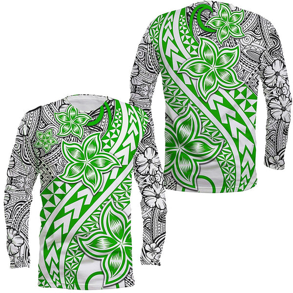 American Samoa Long Sleeve Shirt Manu'a Cession Day Polynesian Tribal LT9 main image 1