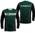 Hawaii Volleyball Green Warrior Long Sleeve Shirt - LT2 Unisex GREEN - Polynesian Pride