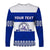 (Custom Personalised) Tupou College Toloa Long Sleeve Shirt Version Special LT13 Unisex Blue - Polynesian Pride