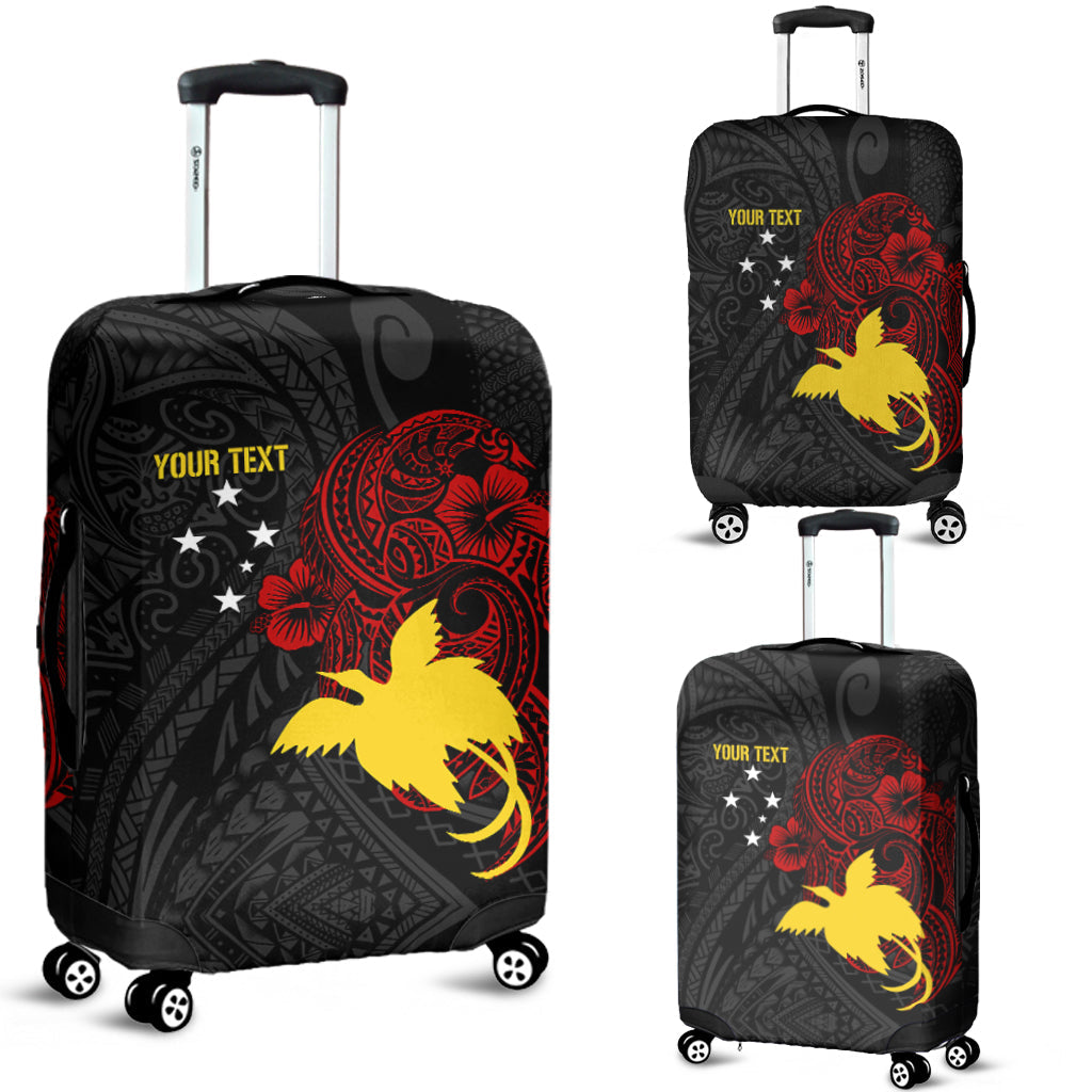personalised-papua-new-guinea-47th-independence-luggage-cover-tribal-turtle
