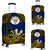 Niue Uga Luggage Cover Tribal Patterns Blue Style LT6 - Polynesian Pride