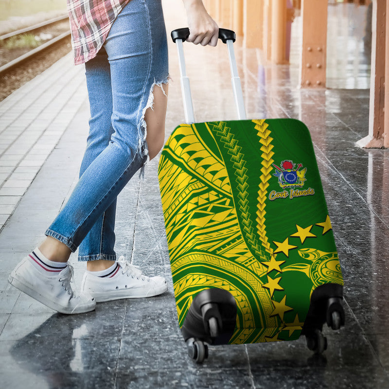 Cook Islands Polynesian Luggage Cover LT6 - Polynesian Pride
