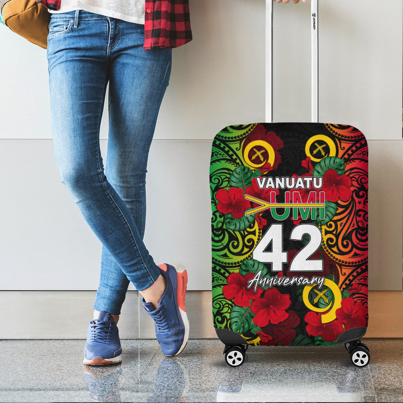 Vanuatu Yumi 42 Luggage Cover LT6 - Polynesian Pride