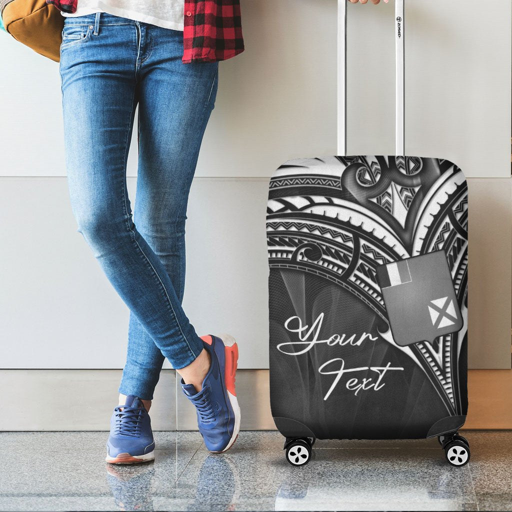 Wallis and Futuna Custom Personalised Luggage Covers - Cross Style - Polynesian Pride