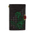 Hawaii Warrior Polynesian Leather Notebook - Green Leather Green - Polynesian Pride