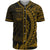 Marshall Islands Baseball Shirt - Wings Style Unisex Gold - Polynesian Pride
