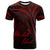 Marshall Islands T Shirt Red Color Cross Style Unisex Black - Polynesian Pride
