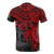 Vanuatu T Shirt Vanuatuan Coat of Arms Red Turtle Hibiscus - Polynesian Pride
