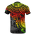 Vanuatu T Shirt Vanuatuan Coat of Arms Reggae Turtle Hibiscus - Polynesian Pride