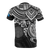 Northern Mariana Islands T Shirt Northern Mariana Islands Seal White Turtle Hibiscus - Polynesian Pride