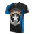 Northern Mariana Islands T Shirt Northern Mariana Islands Flag Seal Unisex BLACK - Polynesian Pride