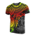 Vanuatu T Shirt Vanuatuan Coat of Arms Reggae Turtle Hibiscus Unisex RED - Polynesian Pride