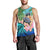 (Custom Personalised) Polynesian Turtle Coconut Tree And Orchids Men Tank Top LT14 - Polynesian Pride