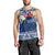 (Custom Personalised) Samoa Men Tank Top Samoan Plumeria Flowers Mix Polynesian Pattern LT14 - Polynesian Pride