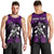 (Custom Personalised) Hawaii Men Tank Top Hawaiian Warrior With Weapon Polynesian Ver.04 LT14 Purple - Polynesian Pride