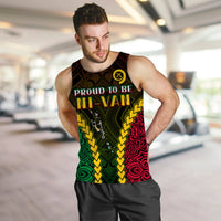 Vanuatu Indigenous Men Tank Top Proud To Be Ni - Vanuatu Polynesian Pattern LT13 - Polynesian Pride