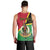 (Custom Personalised) Vanuatu Men Tank Top Aboriginal Turtle Mix Sand Drawing LT13 - Polynesian Pride