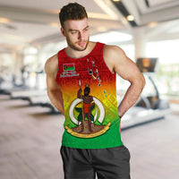 (Custom Personalised) Vanuatu Independence Day Men Tank Top 42nd Anniversary Yumi Yumi Yumi LT13 - Polynesian Pride