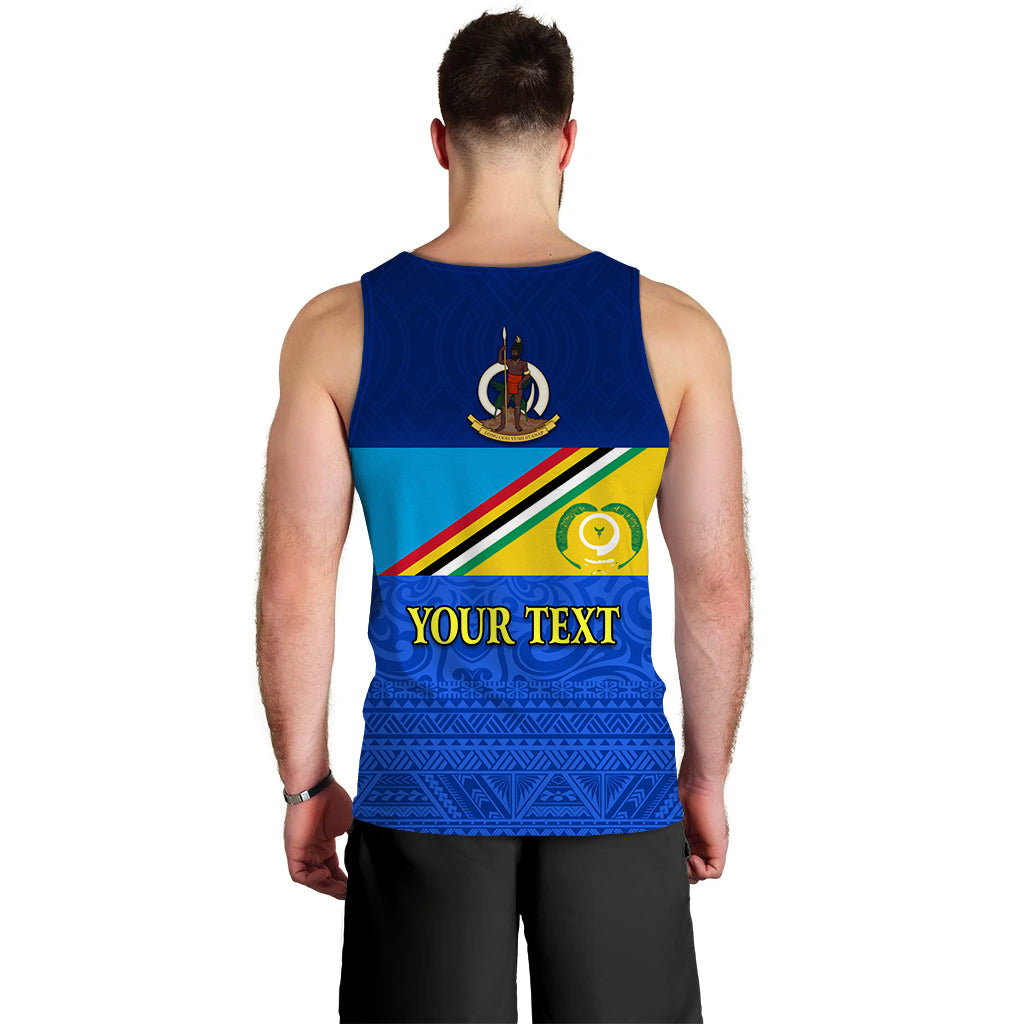 (Custom Personalised) Torba Vanuatu Province Men Tank Top Style Flag LT13 - Polynesian Pride