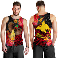 Papua New Guinea Men Tank Top Bird of Paradise LT13 - Polynesian Pride