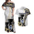 Custom Guam Chamorro Matching Hawaiian Shirt and Dress White Style LT6 white - Polynesian Pride