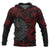 Tahiti Polynesian Hoodie Red Tribal Unisex Red - Black - Polynesian Pride