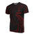 Guam Polynesian T Shirt Red Tribal Wave Unisex Red - Polynesian Pride
