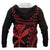 Hawaii Polynesian Hoodie Red Tribal Pattern - Polynesian Pride