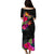 Fiji Hibiscus Polynesian Tribal Puletasi Dress - LT12 - Polynesian Pride