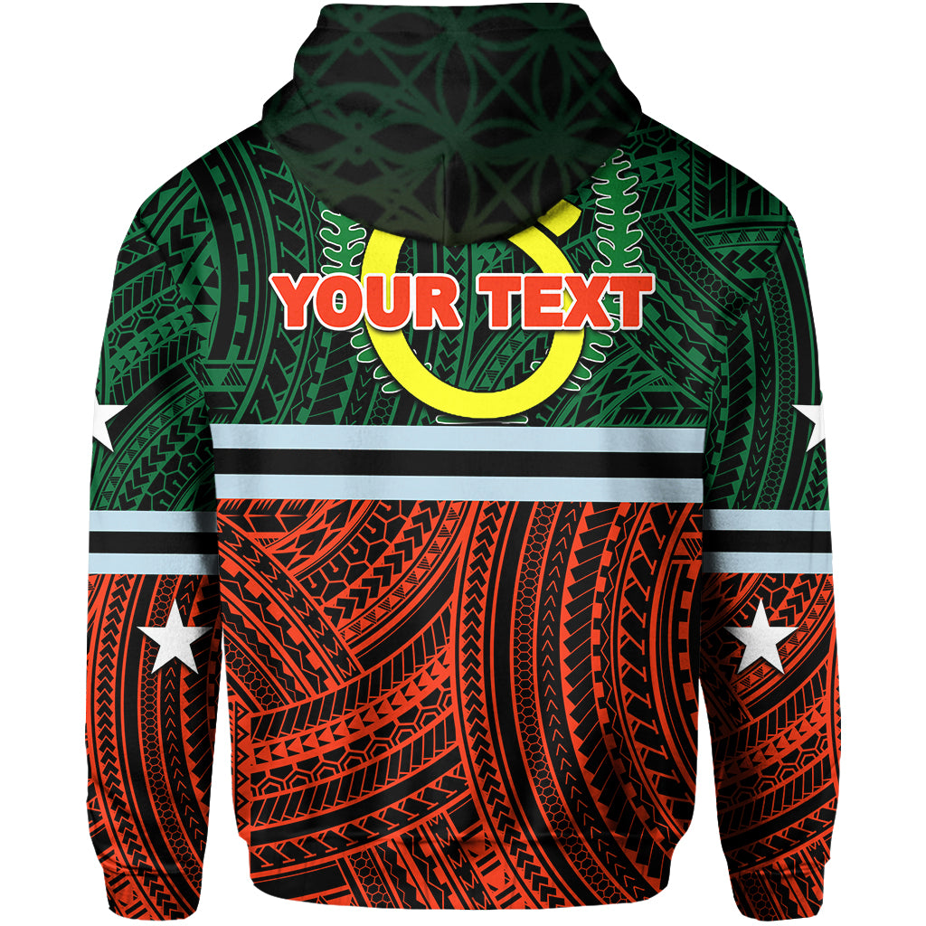 Custom Penama Province Hoodie of Vanuatu Polynesian Patterns Mix Sand Drawing LT6 - Polynesian Pride