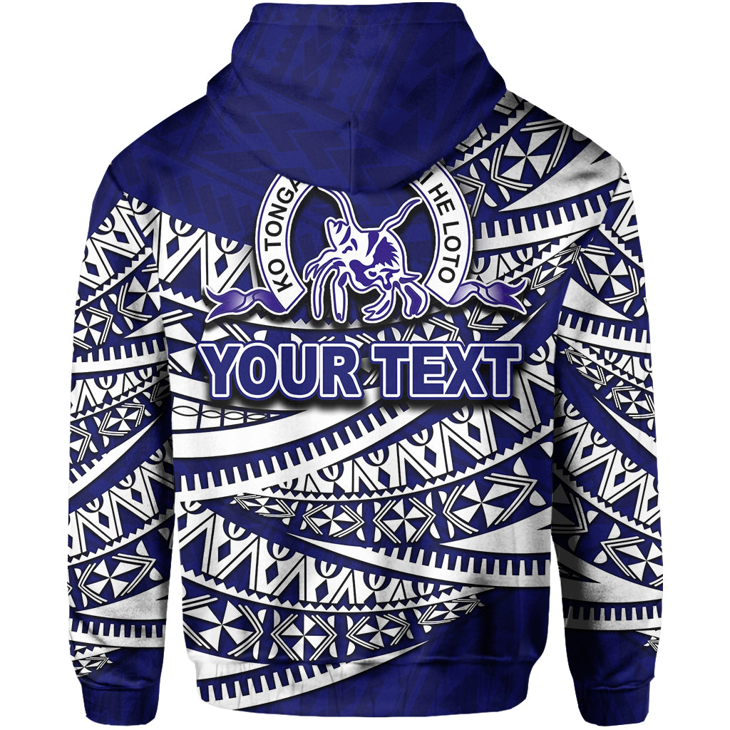 Custom Tupou College Hoodie Tonga Tribal LT6 - Polynesian Pride