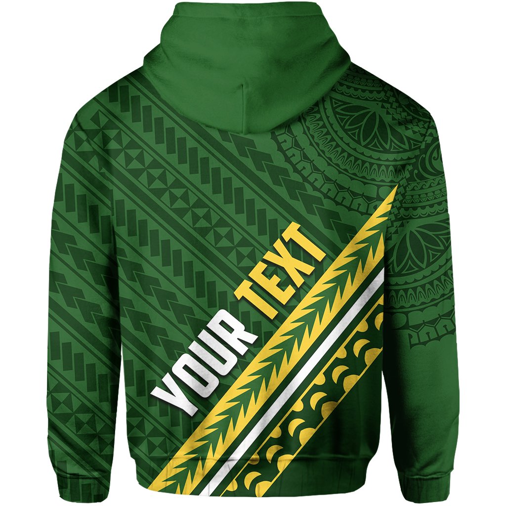 Custom Cook Islands Rugby With Polynesian Hoodie - Polynesian Pride