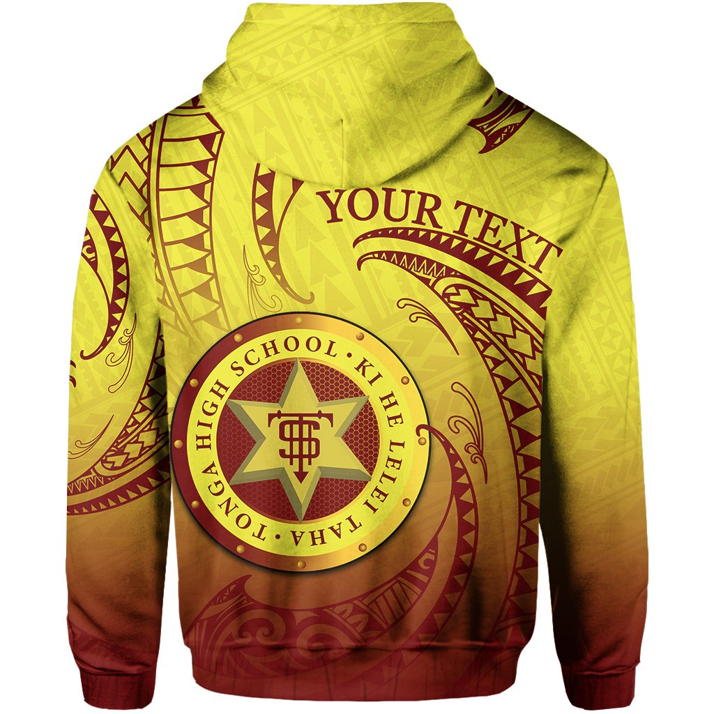 Custom Tonga High School Zip Hoodie Special Polynesian No.2 - Polynesian Pride