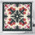 Hawaii - Ginger Hibiscus Plumeria Quilting Shower Curtain - AH 177 x 172 (cm) Green - Polynesian Pride